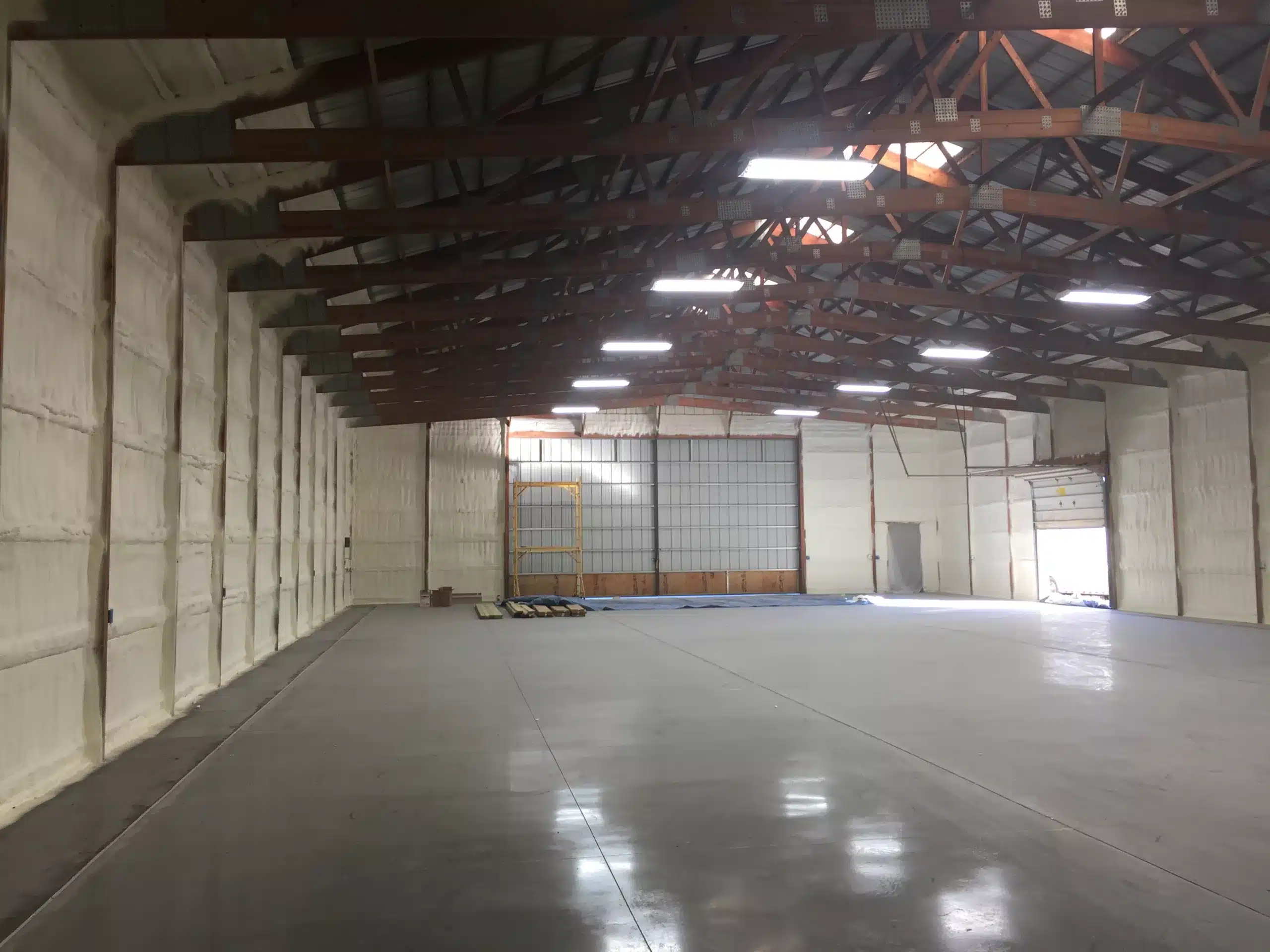Commercial Fireproofing using Spray Foam